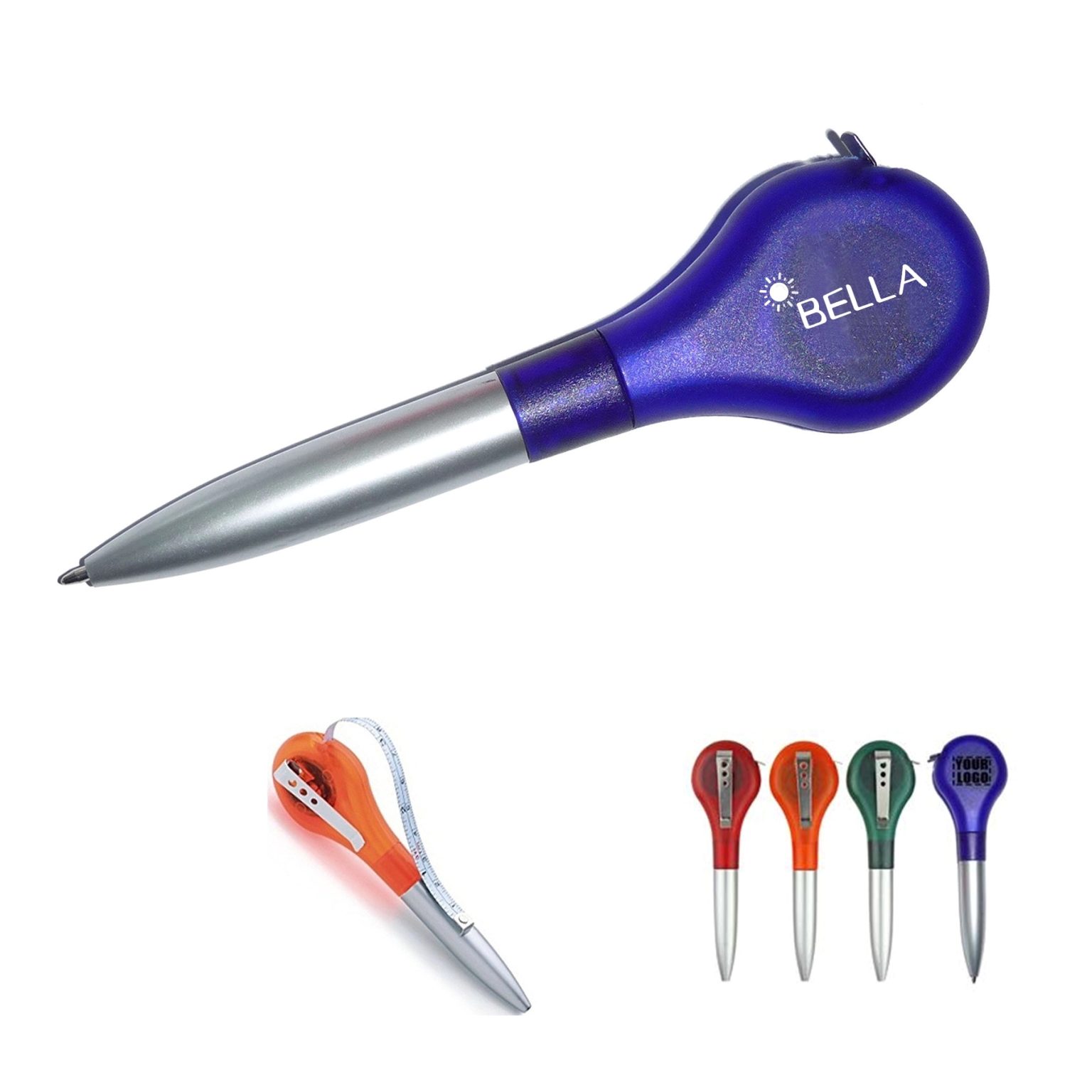 Multifunctional Ballpoint Pens w/ Tape Measure - Promo Items, giveaways ...